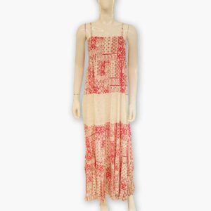 White Red Haven Dress