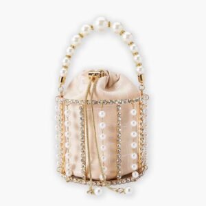 Pearl Bucket Purse