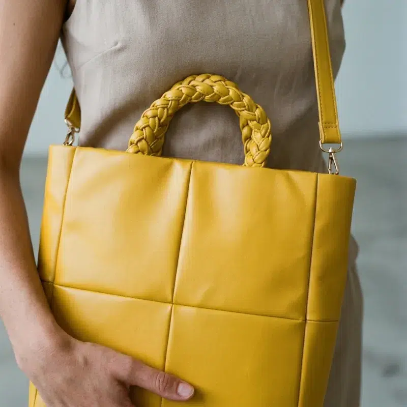 Tote Mustard Bag