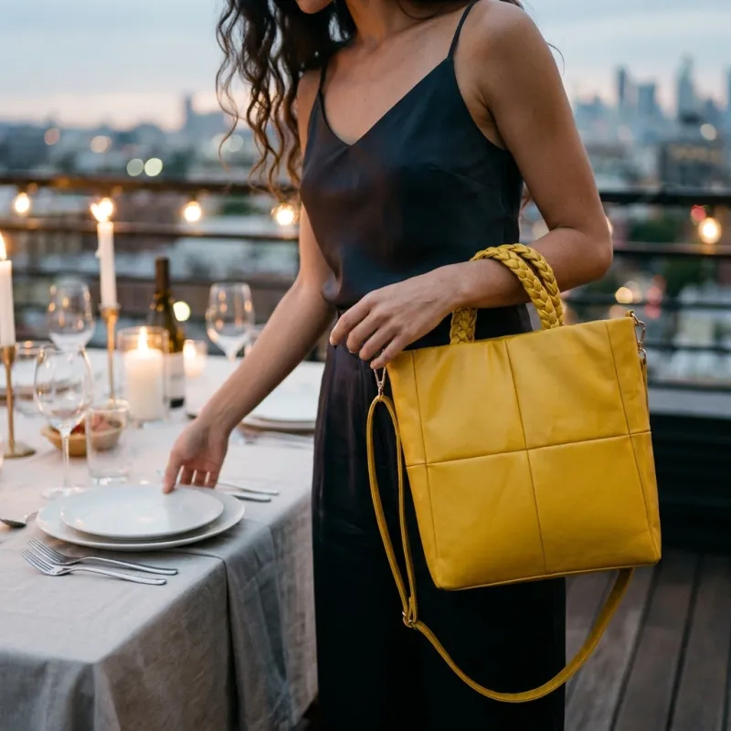 Tote Mustard Bag