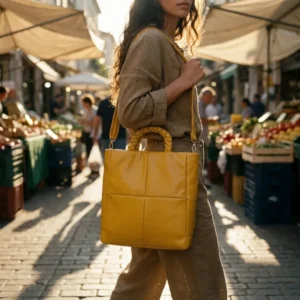 Tote Mustard Bag
