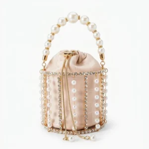 Pearl Bucket Purse