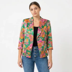 Floral Blazer