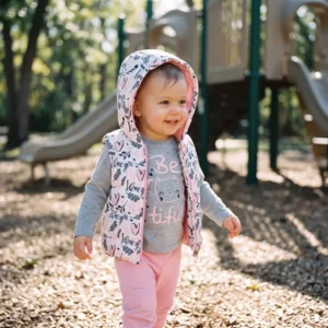 Baby Girl Pink Gray set