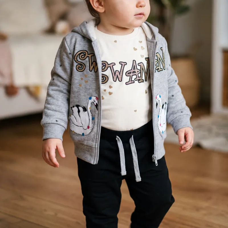 Swan Three Piece Set