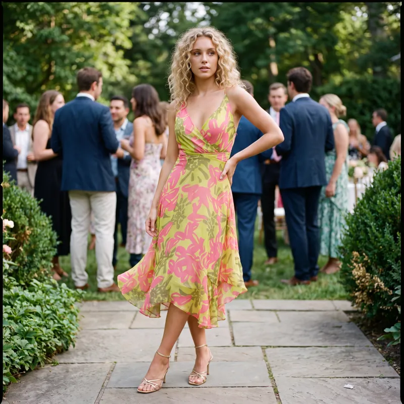 Floral Long Dress
