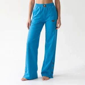 Blue Cotton Pants