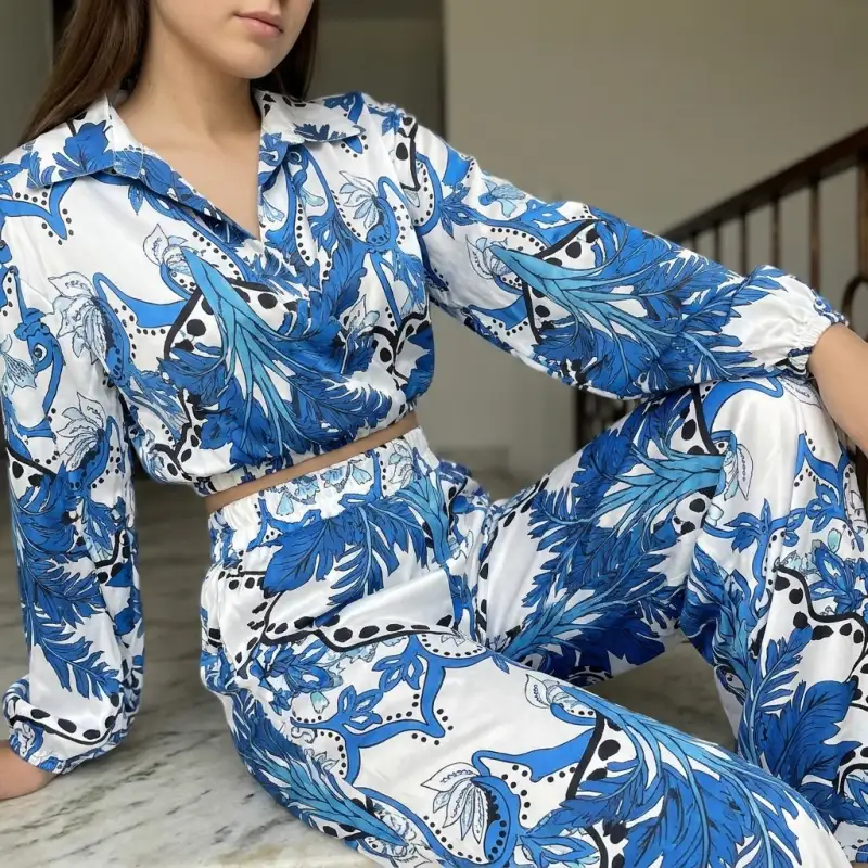 Blue Harem Suit