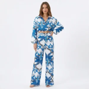 Blue Harem Suit