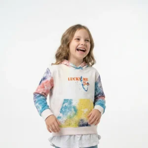 Lucky Me Dye Girl Hoodie