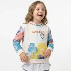 Lucky Me Dye Girl Hoodie