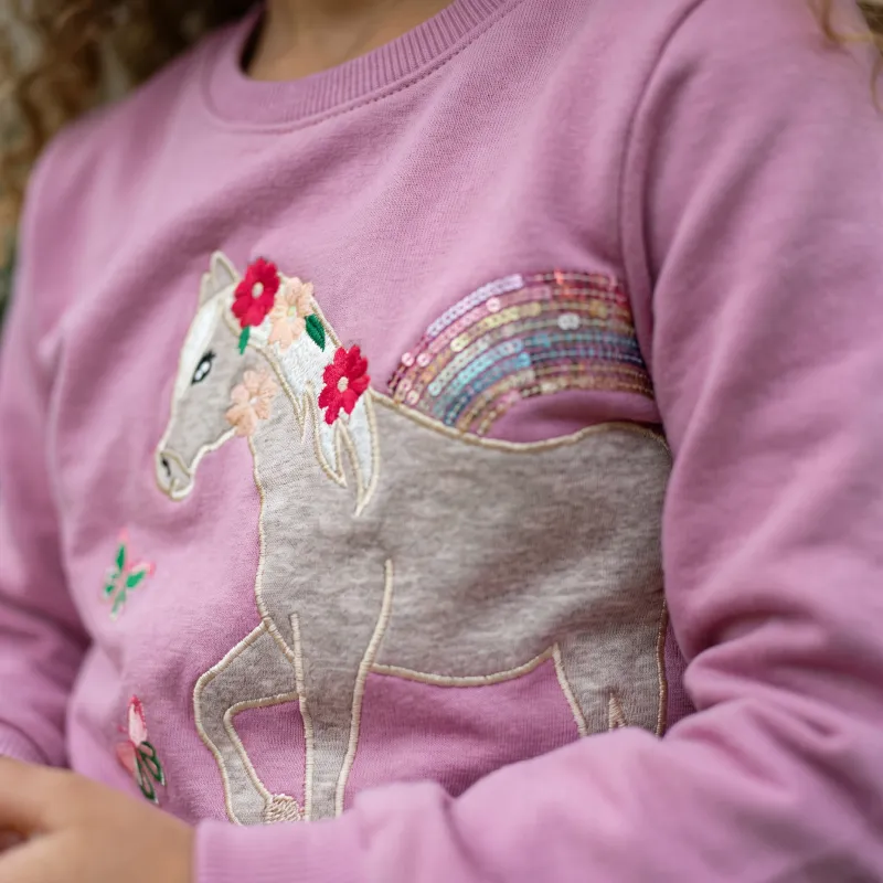 Lila Pony Mini Top