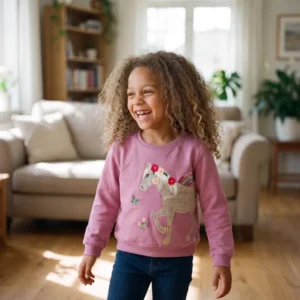 Lila Pony Mini Top