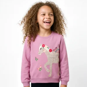 Lila Pony Mini Top