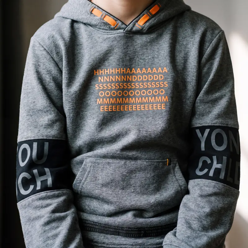 Handsome Grey Hoodie