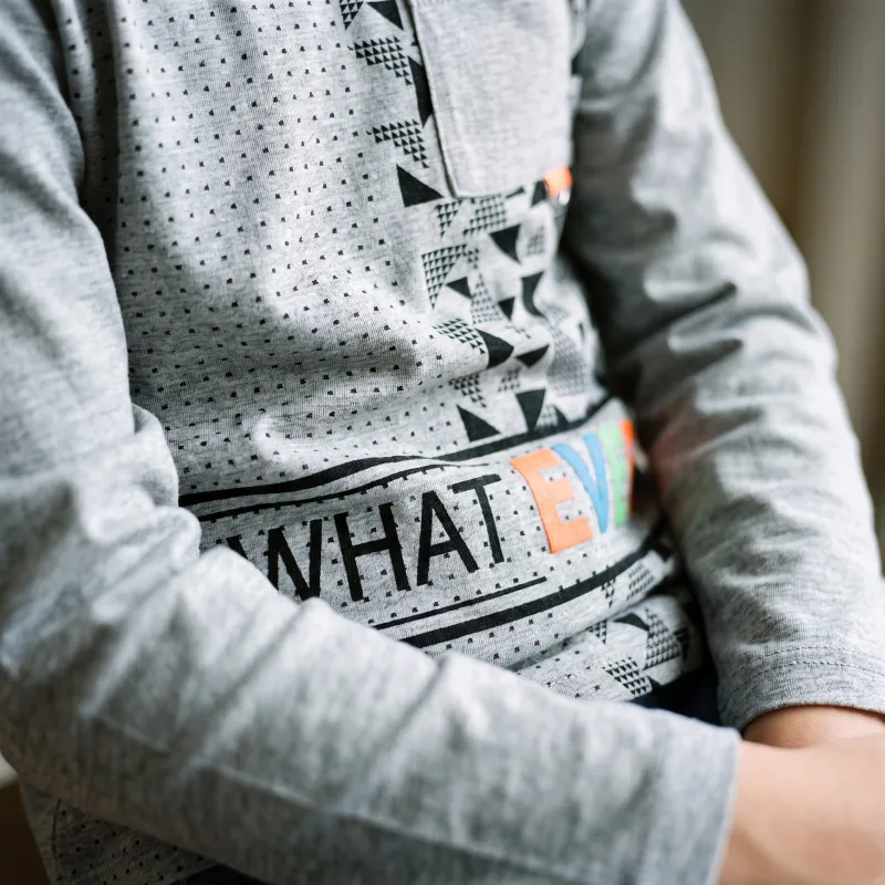 Whatever Grey Sweatshirt