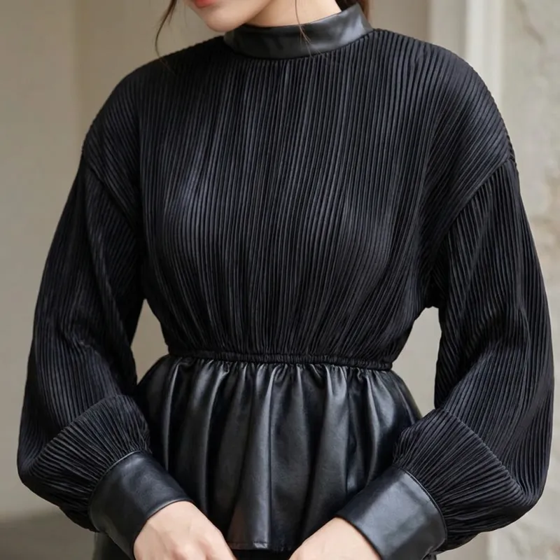 Black Leather Top