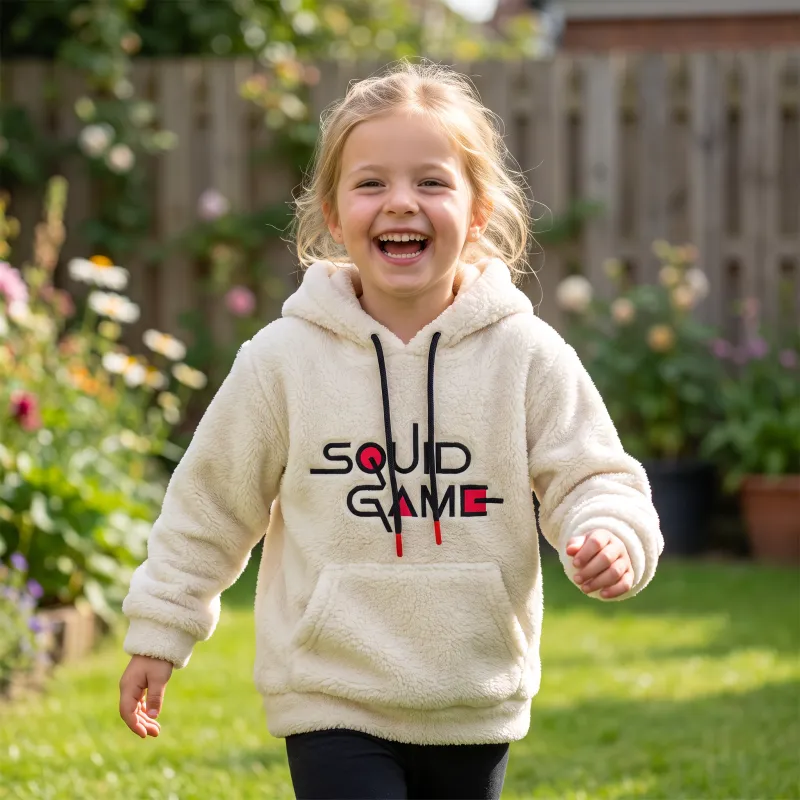Squid Game Grey Hoodie