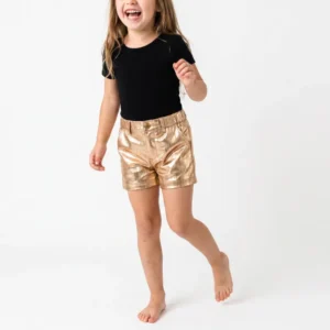 GLittery Bronze Shorts