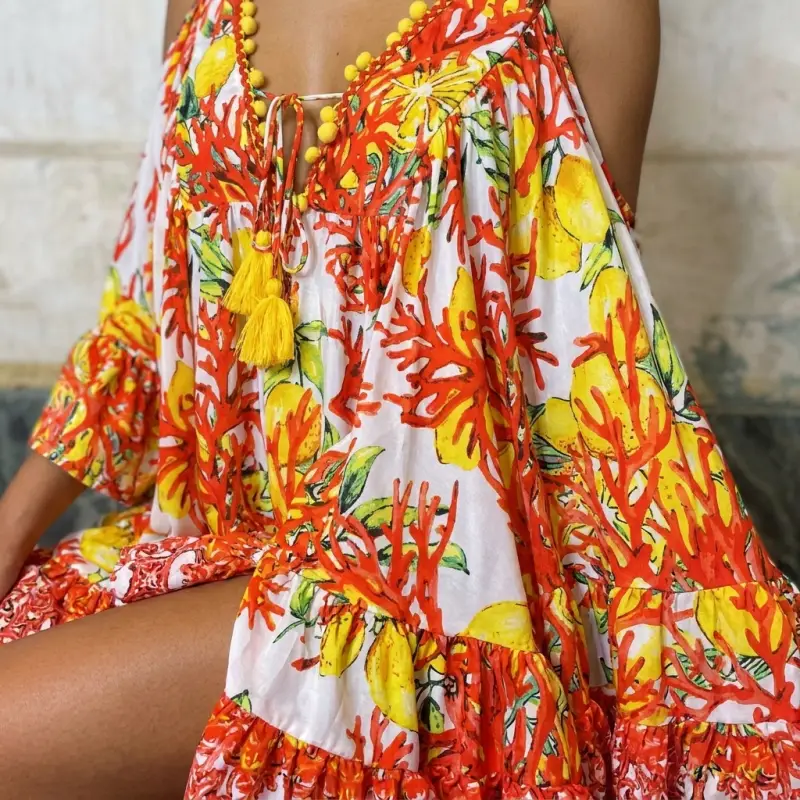 Boho Floral Top