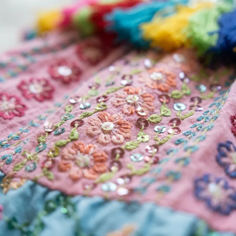 Boho Floral Top