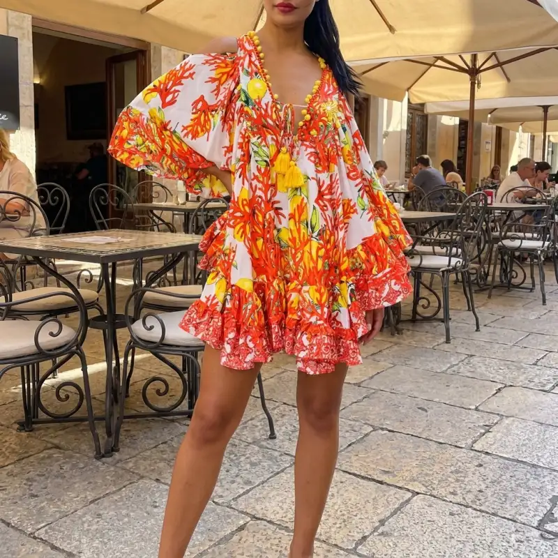 Boho Floral Top