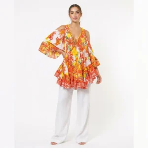Boho Floral Top