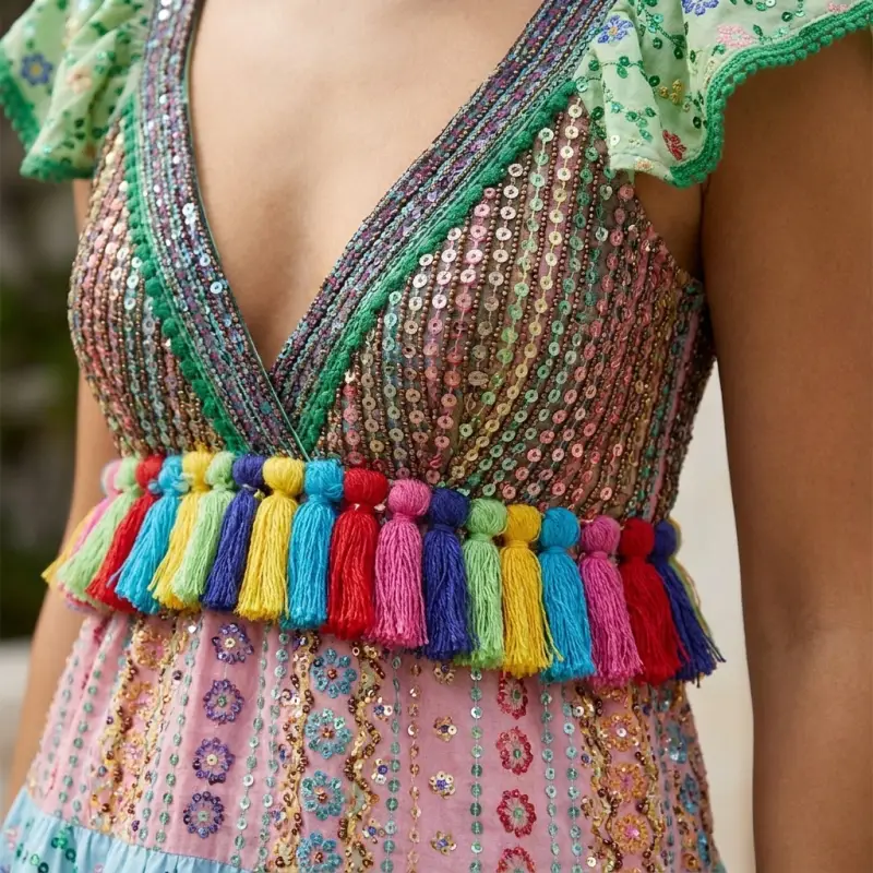 Boho Indian Handmade Top