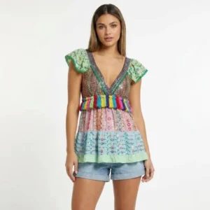 Boho Indian Handmade Top