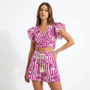 Violet Palm Set