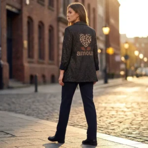 Amour Glittery Blazer