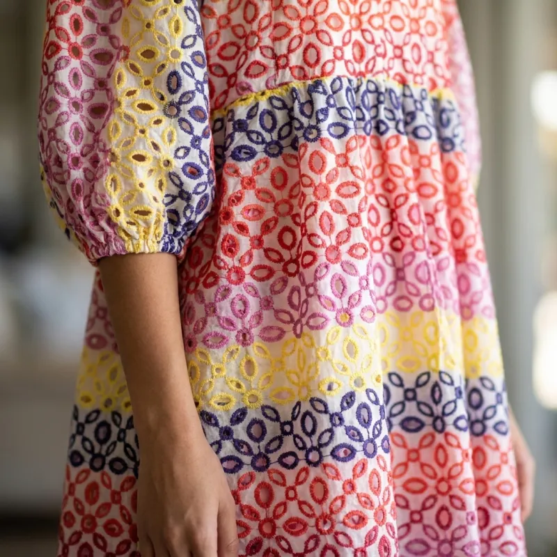 Lantern Colorful Dress