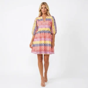 Lantern Colorful Dress