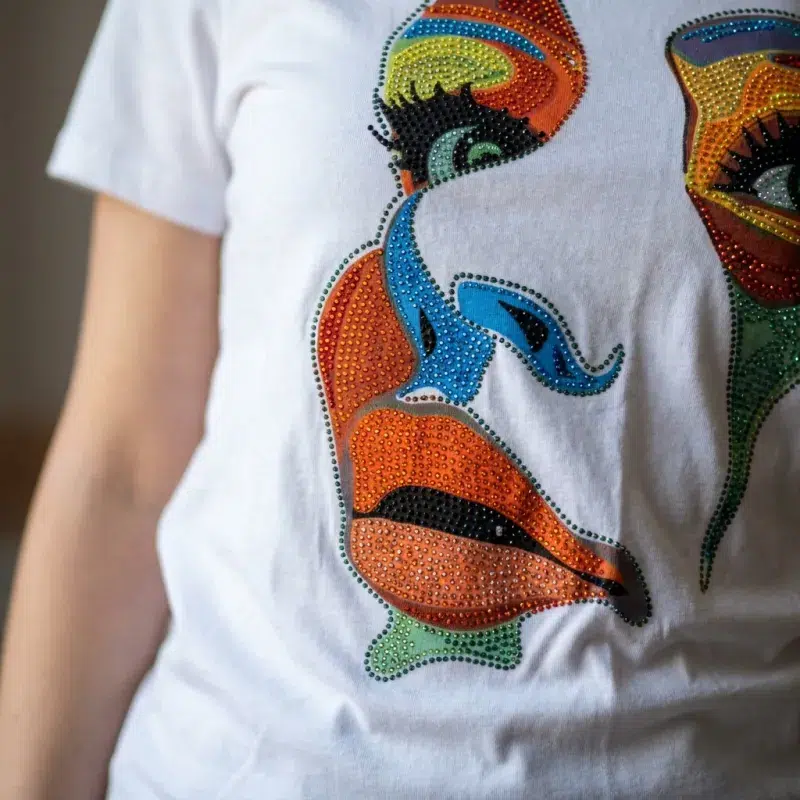 Picasso Eyes White T-shirt