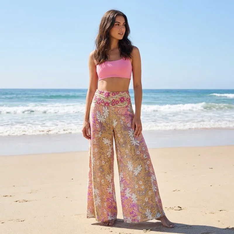 Boho Amor Wide Pants