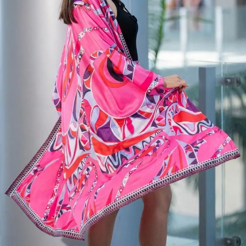 Pink Kimono Set