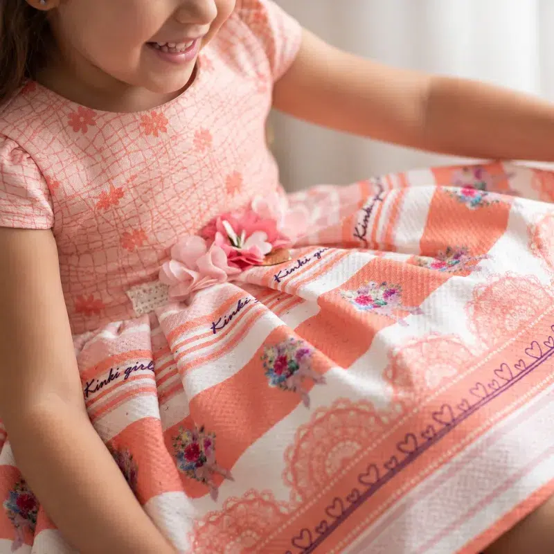 Kimoki Coral dress