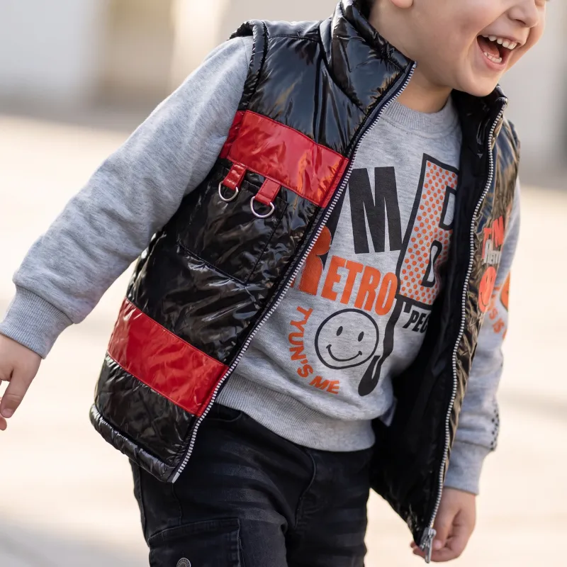 Retro newStyle Set black red and grey