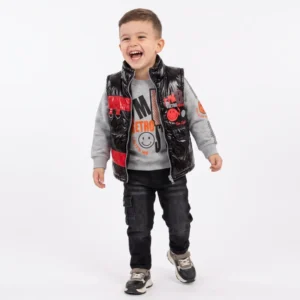 Retro newStyle Set black red and grey